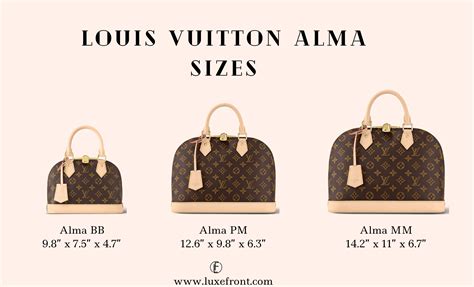 authentic louis vuitton alma|Louis Vuitton Alma bag sizes.